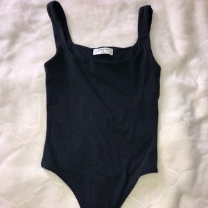 Babaton Black Bodysuit
